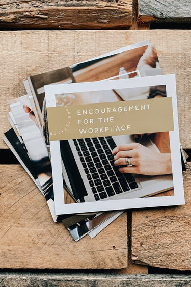 Encouragement for the Workplace Verse Card Set